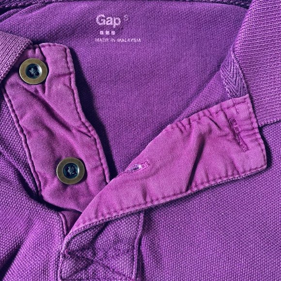 GAP KIDS purple polo size S (6/7) - Picture 4 of 7